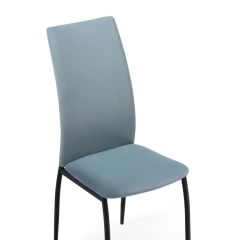 Стул на металлокаркасе Tod light blue / black в Сургуте - surgut.mebel24.online | фото 9