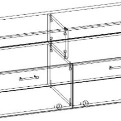 СОНАТА ТМС-1200 Тумба малая (Дуб сонома/Белый глянец) в Сургуте - surgut.mebel24.online | фото 2