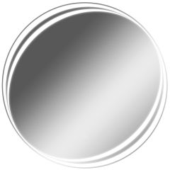 Зеркало Берг 700х700 с подсветкой Домино (GL7055Z) в Сургуте - surgut.mebel24.online | фото