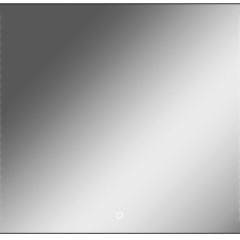 Зеркало Cosmo 100 black с подсветкой Sansa (SC1047Z) в Сургуте - surgut.mebel24.online | фото 1