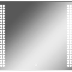 Зеркало Cosmo 90 black с подсветкой Sansa (SC1051Z) в Сургуте - surgut.mebel24.online | фото