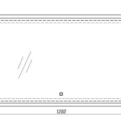 Зеркало Dream 120 alum с подсветкой Sansa (SD1025Z) в Сургуте - surgut.mebel24.online | фото 7