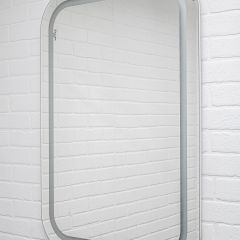 Зеркало Elis 100 white с подсветкой Sansa (SEe1045Z) в Сургуте - surgut.mebel24.online | фото 2