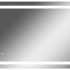 Зеркало Elis 100 white с подсветкой Sansa (SEe1045Z) в Сургуте - surgut.mebel24.online | фото 1
