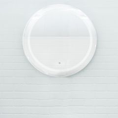 Зеркало Gia 75 white с подсветкой Sansa (SGa1044Z) в Сургуте - surgut.mebel24.online | фото 3