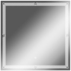 Зеркало Паликир 700х700 с подсветкой Домино (GL7051Z) в Сургуте - surgut.mebel24.online | фото