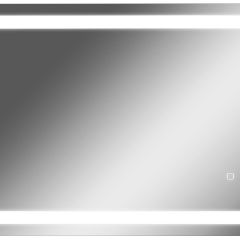 Зеркало Прага 800х550 с подсветкой Домино (GL7021Z) в Сургуте - surgut.mebel24.online | фото 1