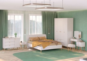 АФИНА Спальный гарнитур (модульный) кашемир серый в Сургуте - surgut.mebel24.online | фото 1