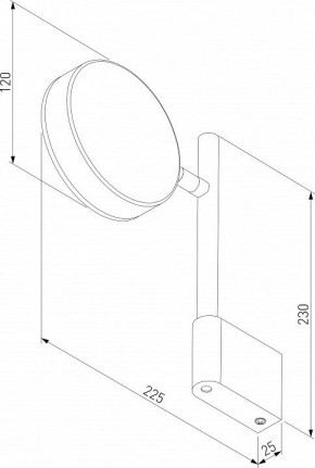 Бра Elektrostandard Tobi a064592 в Сургуте - surgut.mebel24.online | фото 4