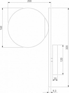 Бра Eurosvet Marbella 60147/1 черный в Сургуте - surgut.mebel24.online | фото 2