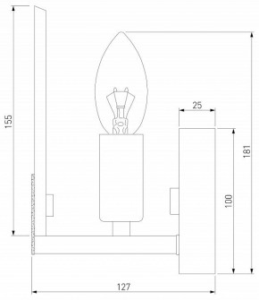 Бра Eurosvet Marble 60158/1 латунь в Сургуте - surgut.mebel24.online | фото 3