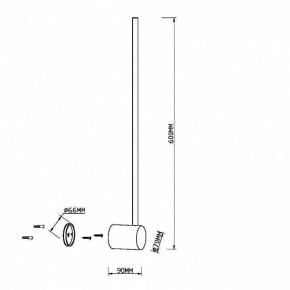 Бра Maytoni Light stick MOD237WL-L6B3K в Сургуте - surgut.mebel24.online | фото 3