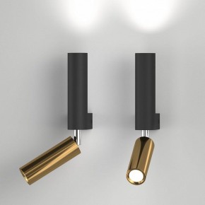 Бра с подсветкой Eurosvet Pitch 40020/1 LED черный/латунь в Сургуте - surgut.mebel24.online | фото 3