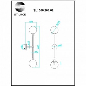 Бра ST-Luce Chieti SL1506.201.02 в Сургуте - surgut.mebel24.online | фото 5