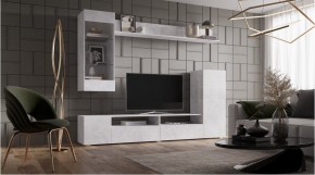 ДАЛЛАС Гостиная (модульная) цемент светлый в Сургуте - surgut.mebel24.online | фото