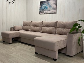 Диван Комфорт-6 модульный 2+1К+1К (НПБ+МДФ) велюр Candy 4 в Сургуте - surgut.mebel24.online | фото 1