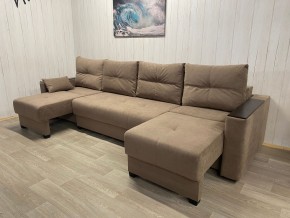 Диван Комфорт-6 модульный 2+1К+1К (НПБ+МДФ) велюр Vega 22 в Сургуте - surgut.mebel24.online | фото 1