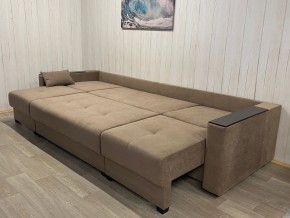 Диван Комфорт-6 модульный 2+1К+1К (НПБ+МДФ) велюр Vega 22 в Сургуте - surgut.mebel24.online | фото 3