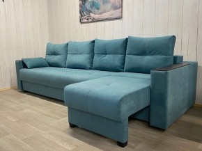 Диван Комфорт-6 модульный 3+1К (НПБ+МДФ) велюр Monaco 15 в Сургуте - surgut.mebel24.online | фото