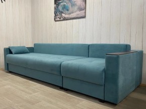 Диван Комфорт-6 модульный 3+1К (НПБ+МДФ) велюр Monaco 15 в Сургуте - surgut.mebel24.online | фото 3