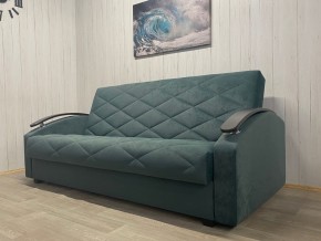 Диван Престиж-16 (НПБ+МДФ) велюр Sensey bottle green в Сургуте - surgut.mebel24.online | фото 4