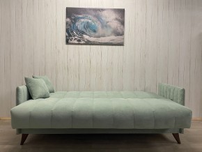 Диван Престиж-3 (НПБ) велюр Sensey mist green в Сургуте - surgut.mebel24.online | фото 3