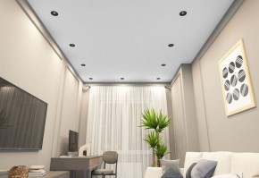 DK2120-BK Встраиваемый светильник, IP 20, 50 Вт, GU10, черный, алюминий в Сургуте - surgut.mebel24.online | фото 2