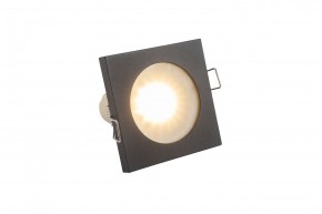 DK3015-BK Встраиваемый светильник влагозащ., IP 44, 50 Вт, GU10, черный, алюминий в Сургуте - surgut.mebel24.online | фото 2