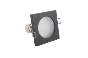 DK3015-BK Встраиваемый светильник влагозащ., IP 44, 50 Вт, GU10, черный, алюминий в Сургуте - surgut.mebel24.online | фото 4