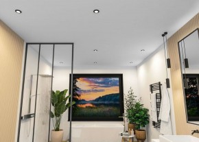 DK3016-BK Встраиваемый светильник влагозащ., IP 65, 50 Вт, GU10, черный, алюминий в Сургуте - surgut.mebel24.online | фото 6