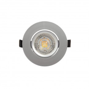DK3020-CM Встраиваемый светильник, IP 20, 10 Вт, GU5.3, LED, серый, пластик в Сургуте - surgut.mebel24.online | фото 1