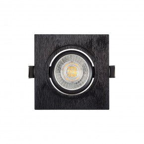 DK3021-BK Встраиваемый светильник, IP 20, 10 Вт, GU5.3, LED, черный, пластик в Сургуте - surgut.mebel24.online | фото 1