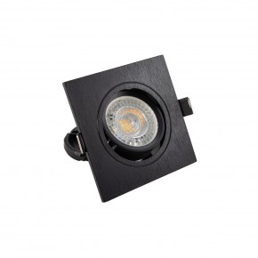 DK3021-BK Встраиваемый светильник, IP 20, 10 Вт, GU5.3, LED, черный, пластик в Сургуте - surgut.mebel24.online | фото 2