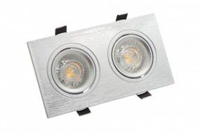 DK3022-CM Встраиваемый светильник, IP 20, 10 Вт, GU5.3, LED, серый, пластик в Сургуте - surgut.mebel24.online | фото 3