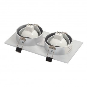DK3022-CM Встраиваемый светильник, IP 20, 10 Вт, GU5.3, LED, серый, пластик в Сургуте - surgut.mebel24.online | фото 4