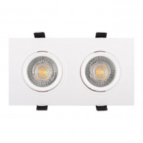 DK3022-WH Встраиваемый светильник, IP 20, 10 Вт, GU5.3, LED, белый, пластик в Сургуте - surgut.mebel24.online | фото 2