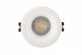 DK3024-WH Встраиваемый светильник, IP 20, 10 Вт, GU5.3, LED, белый, пластик в Сургуте - surgut.mebel24.online | фото 1