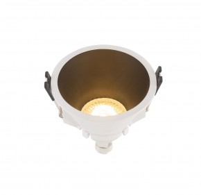 DK3026-WB Встраиваемый светильник, IP 20, 10 Вт, GU5.3, LED, белый/черный, пластик в Сургуте - surgut.mebel24.online | фото 3