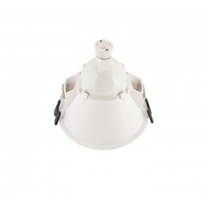 DK3026-WG Встраиваемый светильник, IP 20, 10 Вт, GU5.3, LED, белый/золотой, пластик в Сургуте - surgut.mebel24.online | фото 4