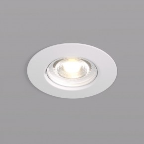 DK3028-WH Встраиваемый светильник, IP 20, 10 Вт, GU5.3, LED, белый, пластик в Сургуте - surgut.mebel24.online | фото 1