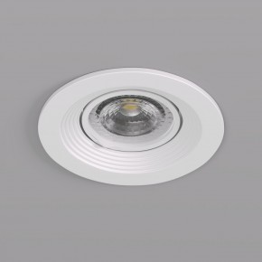 DK3029-WH Встраиваемый светильник, IP 20, 10 Вт, GU5.3, LED, белый, пластик в Сургуте - surgut.mebel24.online | фото 3