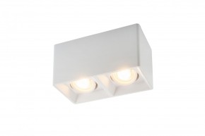 DK3035-WH Светильник накладной IP 20, 10 Вт, GU5.3, LED, белый, пластик в Сургуте - surgut.mebel24.online | фото 1