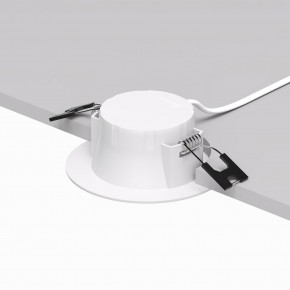 DK3046-WH Встраиваемый светильник, IP 20, 5Вт, LED, белый, пластик в Сургуте - surgut.mebel24.online | фото 2