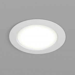 DK3049-WH Встраиваемый светильник, IP 20, 7Вт, LED, белый, пластик в Сургуте - surgut.mebel24.online | фото 1