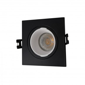 DK3071-BK+WH Встраиваемый светильник, IP 20, 10 Вт, GU5.3, LED, черный/белый, пластик в Сургуте - surgut.mebel24.online | фото