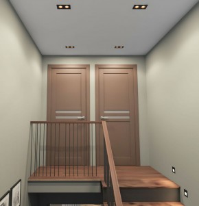 DK3072-BBR Встраиваемый светильник, IP 20, 10 Вт, GU5.3, LED, черный/бронзовый, пластик в Сургуте - surgut.mebel24.online | фото 3