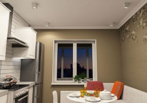 DK3080-WH Светильник накладной IP 20, 10 Вт, GU5.3, LED, белый/белый, пластик в Сургуте - surgut.mebel24.online | фото 2
