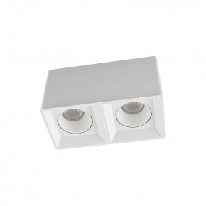 DK3085-WH Светильник накладной IP 20, 10 Вт, GU5.3, LED, белый/белый, пластик в Сургуте - surgut.mebel24.online | фото 1