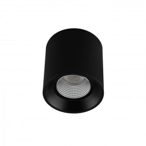 DK3090-BK+CH Светильник накладной IP 20, 10 Вт, GU5.3, LED, черный/хром, пластик в Сургуте - surgut.mebel24.online | фото 1