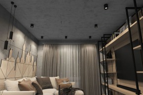 DK3090-BK+CH Светильник накладной IP 20, 10 Вт, GU5.3, LED, черный/хром, пластик в Сургуте - surgut.mebel24.online | фото 2